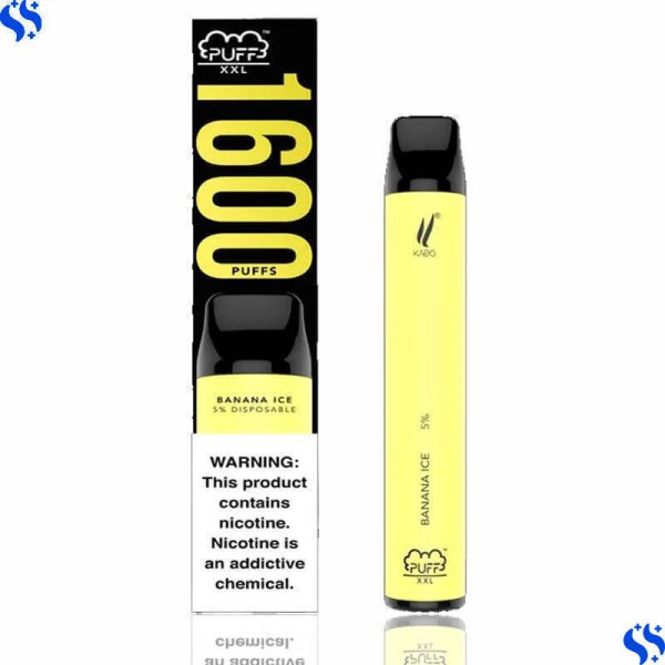 Puff XXL 1600 Банановый Лед / Banana Ice