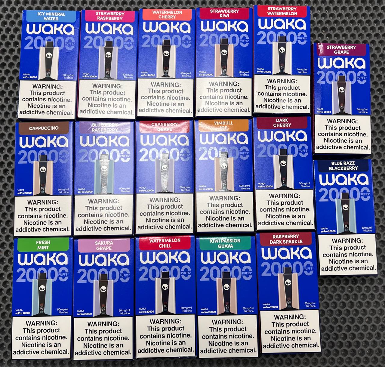 WAKA 20000 SoPro Cranberry Grape