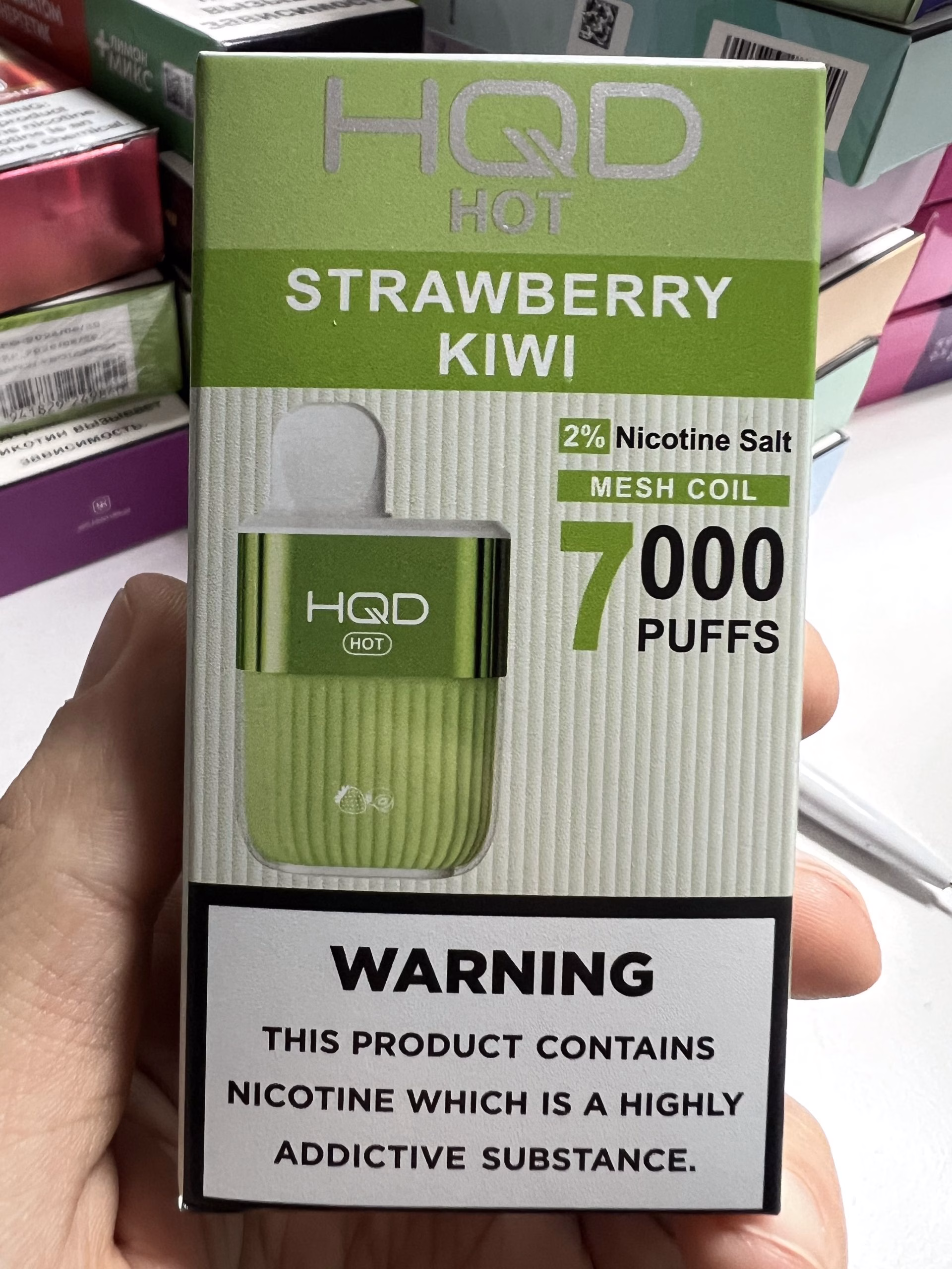 HQD HOT 7000 Apple Peache