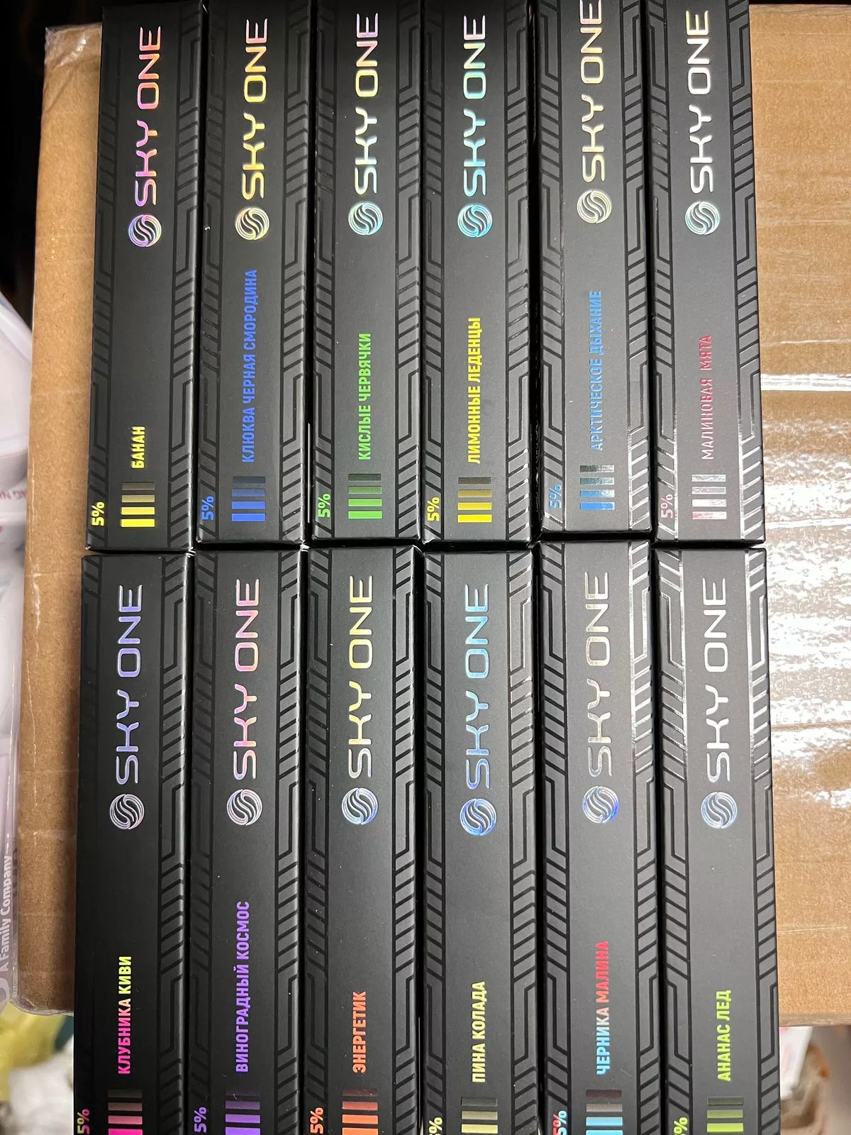 премиальная жидкость для электронных сигарет SKY ONE новые вкусы