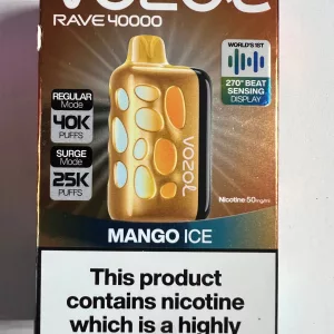 Vozol Rave 40000 Mango Ice