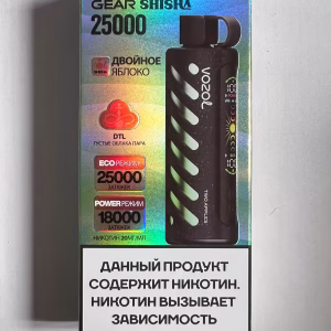 Vozol Gear Shisha 25000 Двойное Яблоко