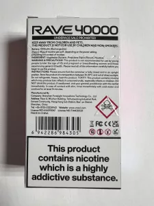 Vozol Rave 40000 Strawberry Ice